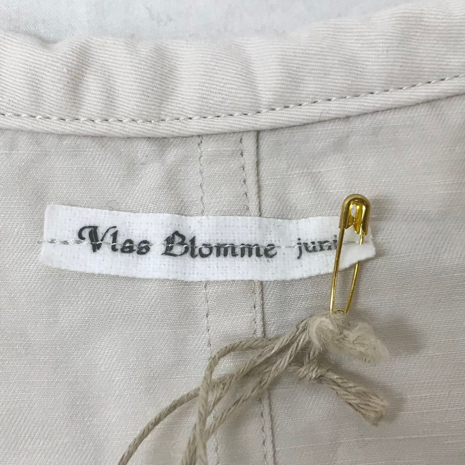 Vlas Blomme juni ヴラスブラム ワークリネンコットン サロペット 30%OFF】(13511044) Vlas Blomme (ヴラスブラム) / Work Linen