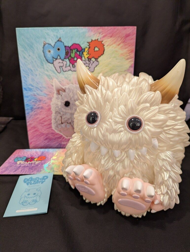 Monster Fluffy “Life with Fuzzy” ソフビライト INSTINCTOY×POP MART Monster Fluffy Life with Fuzzy ソフビ