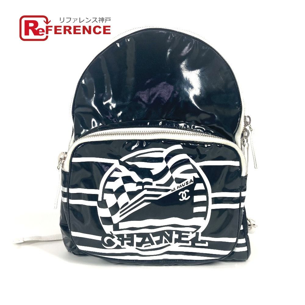 CHANEL シャネル リュックサック LA PAUSA ラパウザ PVC ブラック 