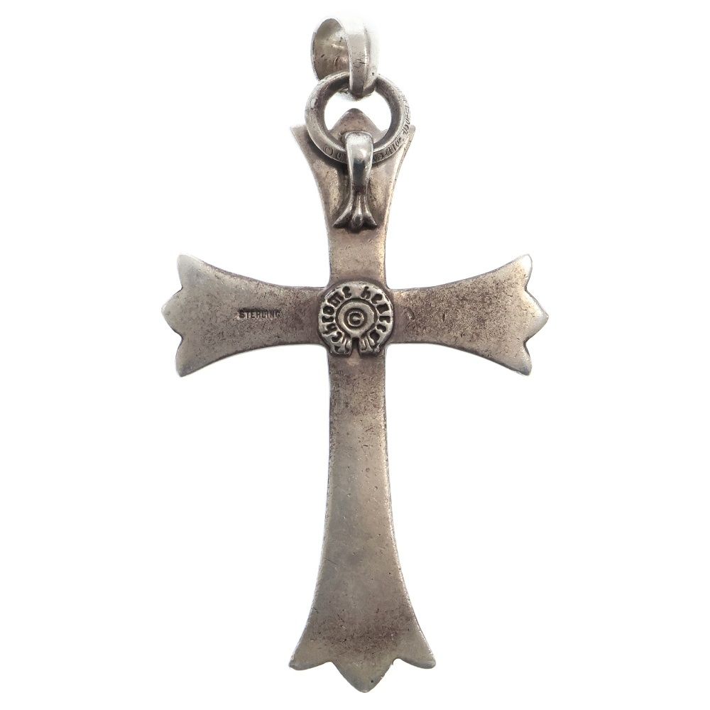 【CHROME HEARTS】クロス ウィズベイル ペンダント トップ シルバー CHROME HEARTS クロムハーツ（原本無） CH CRS SM W/BALE スモール CH