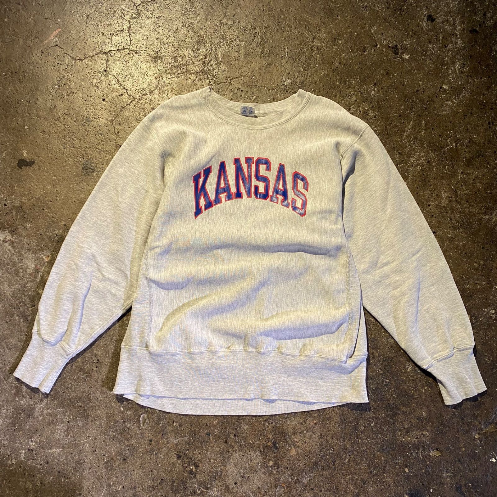 80s スウェット　インディアンヘッド　トリコタグ Champion 80s REVERSE WEAVE 80s KANSAS スウェット トリコタグ