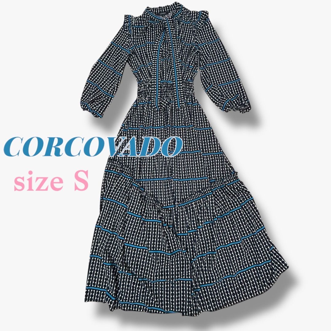 その他ブランド ソノタブランド CORCOVADO コルコバード 長袖ワンピース M ポリエステル 32-04-00045 古着の販売・通販なら