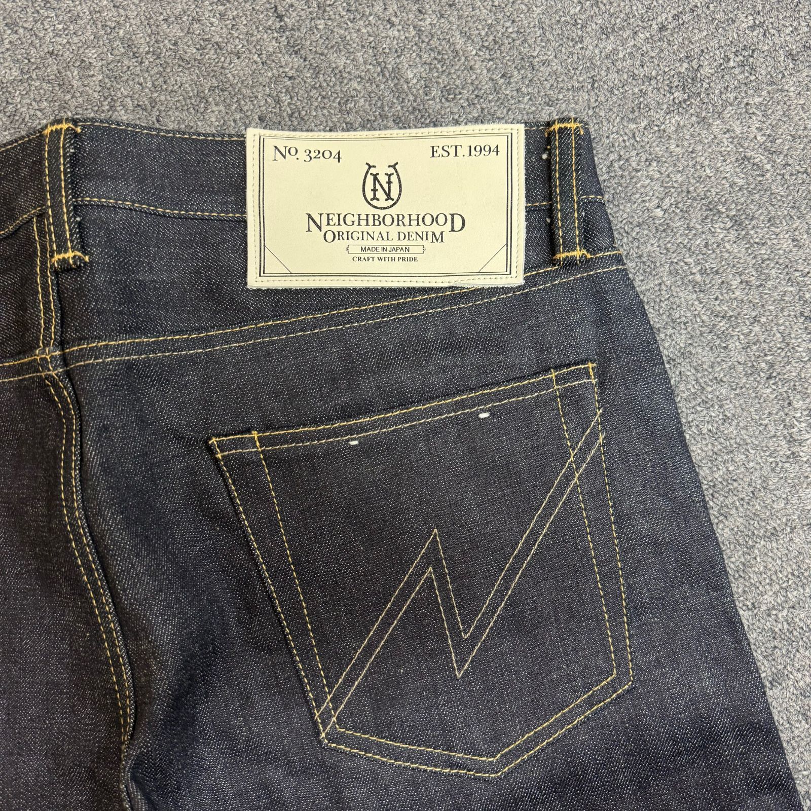 NEIGHBORHOOD RIGID. NARROW / 14OZ PT リジッド デニムパンツ 