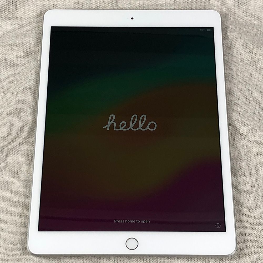 【バッテリー良好】Apple iPad 第7世代 Wi-Fiモデル 32GB Silver（A2197）ホワイトスポットあり/TL-240857（001301）