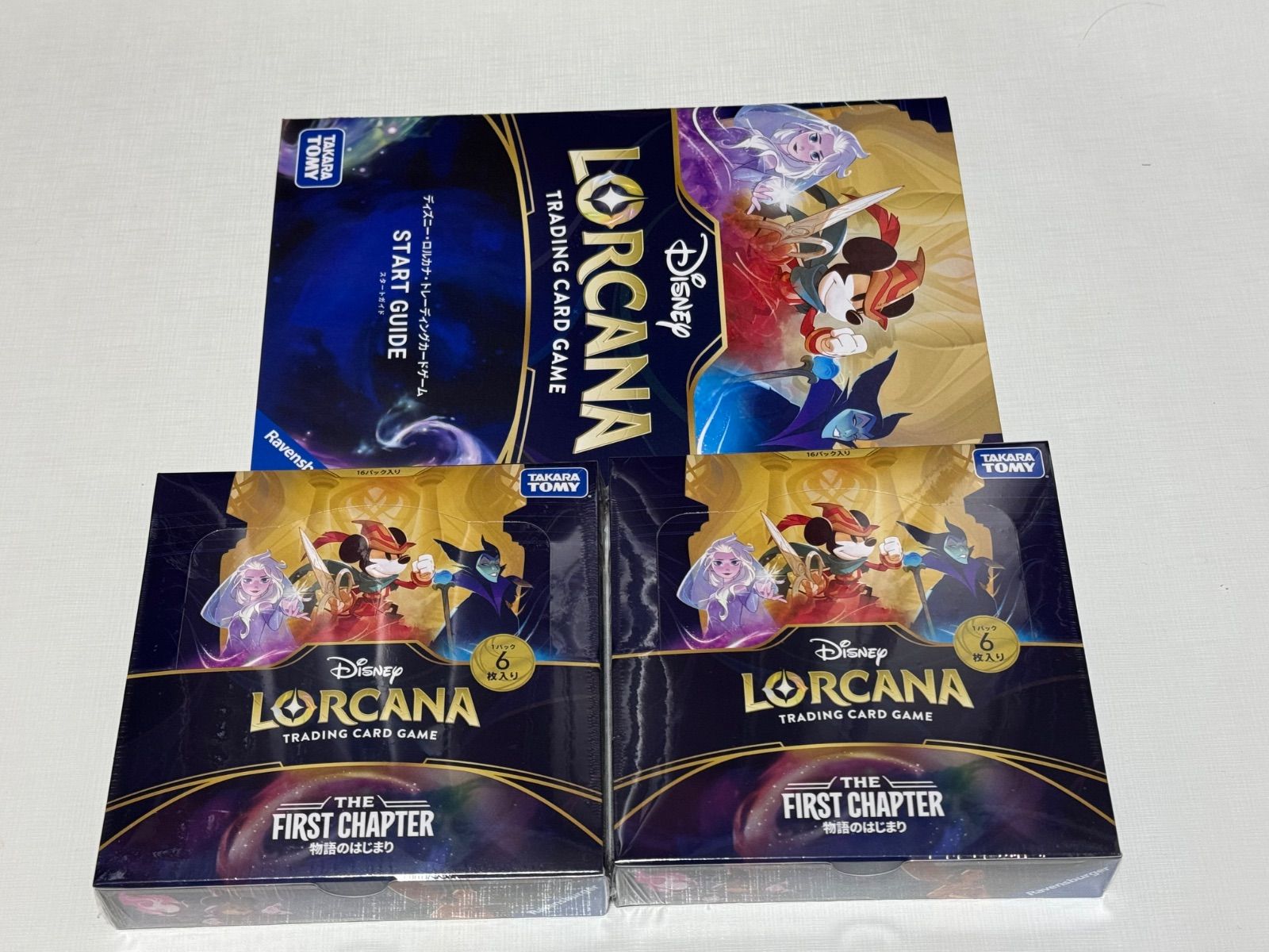 ディズニーロルカナ　2box 未開封 ディズニーロルカナ】2Box シュリンク未開封品-新発売