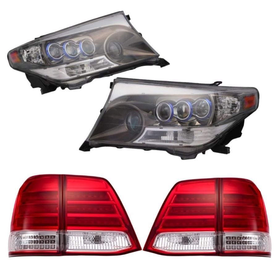 Фара Toyota Land Cruiser (J200) 07-15 (Комплект)
