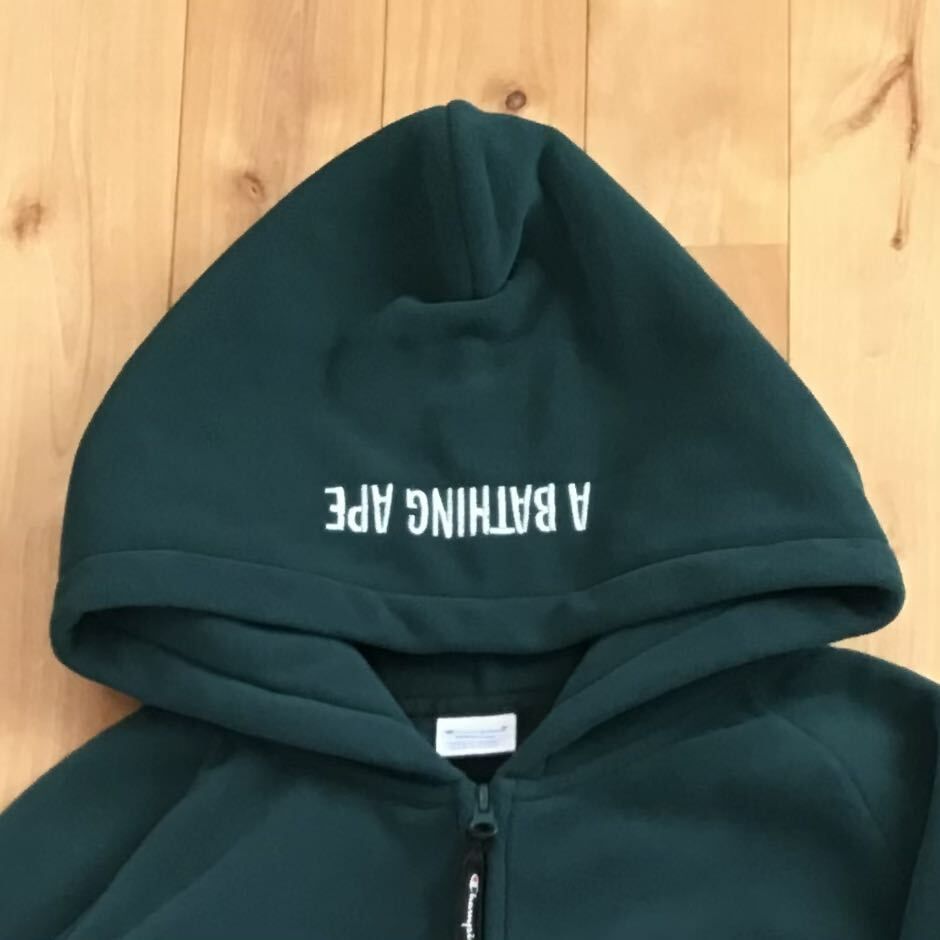 CHAMPION × BAPE フリース ジップ パーカー Mサイズ a bathing ape zip