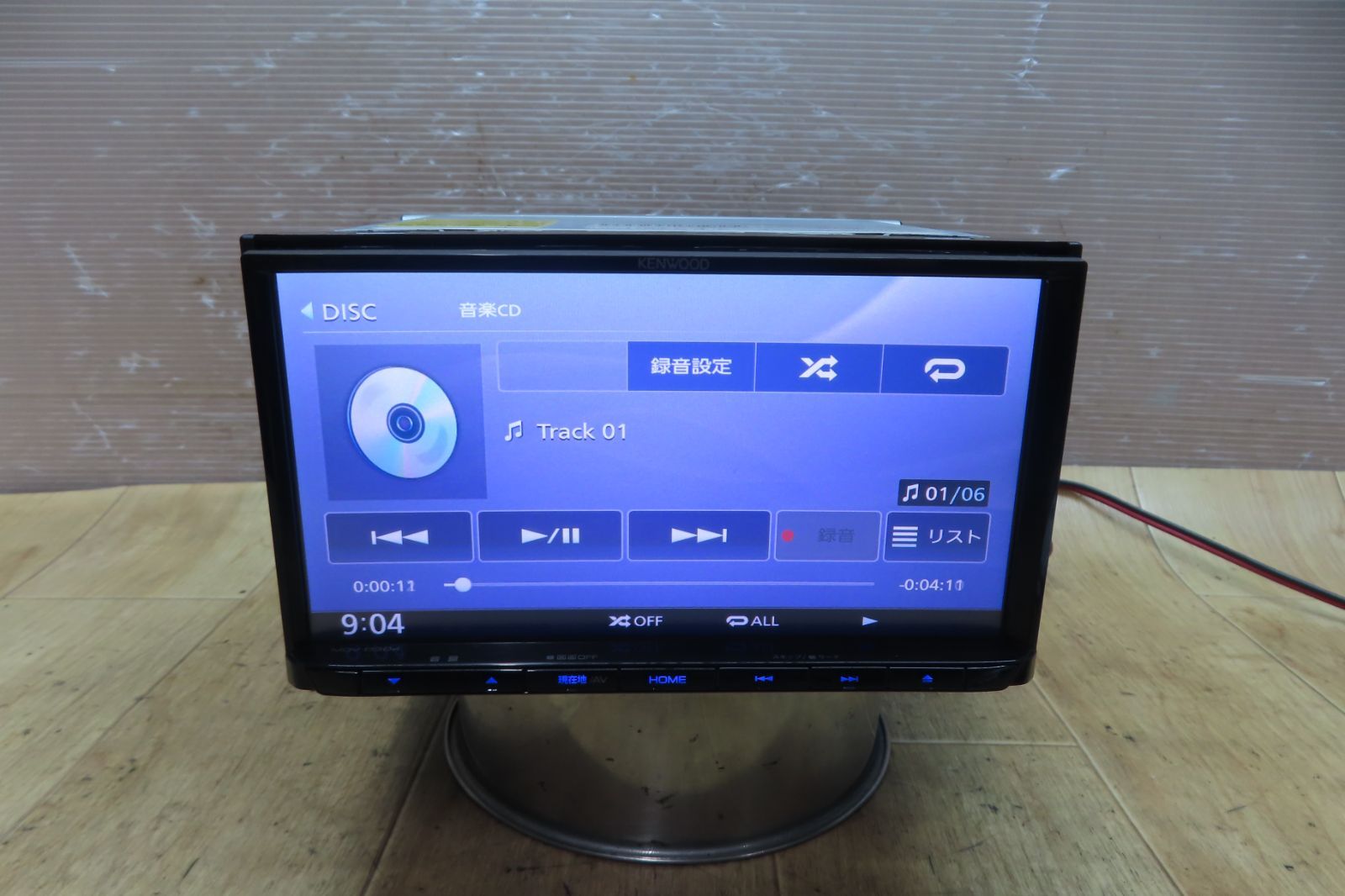 ケンウッドKENWOOD MDV-727DT Bluetooth 地デジ DVD KENWOOD MDV-727DT