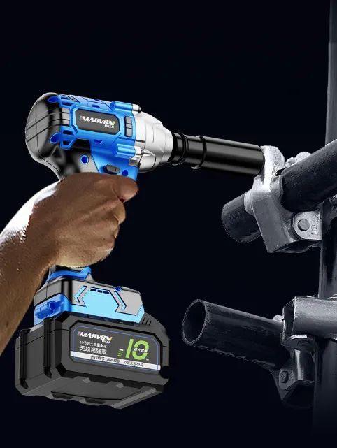 ブラシレスリチウム電気レンチ電動プレート電気レンチ電動レンチ大ねじり風砲架橋工の蒸気修理無段変速正逆転両用
