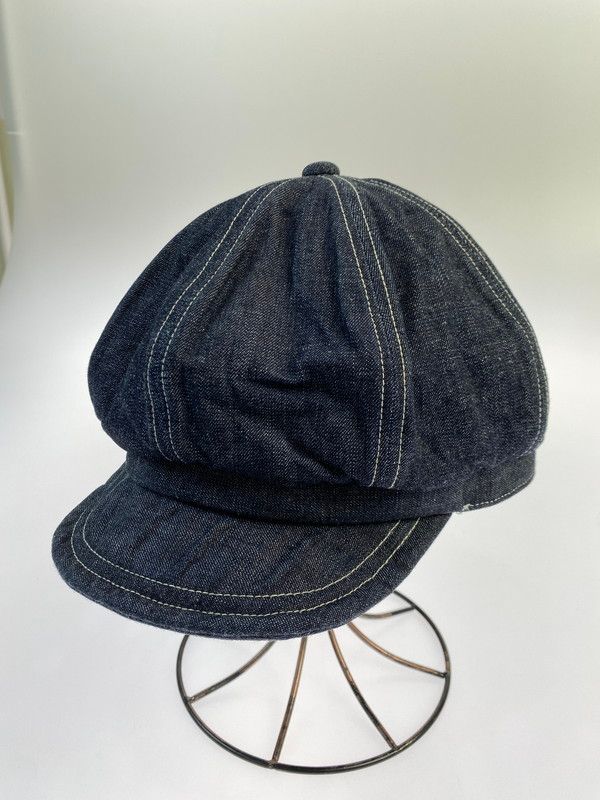 WHEELERS フリーホイーラーズ ユニオン オーバーオールズ UNION SPECIAL OVERALL JAM BUSTER INDIGO DENIM CAP 帽子 185-250504-AS-20-min