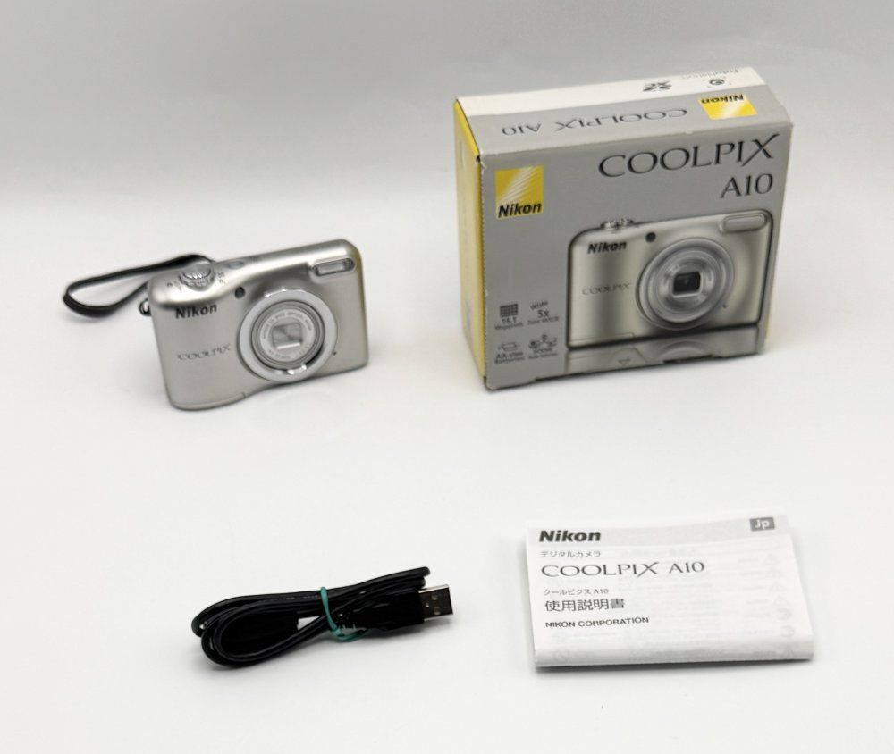 Nikon デジタルカメラ COOLPIX A10 シルバー 光学5倍ズーム 1614