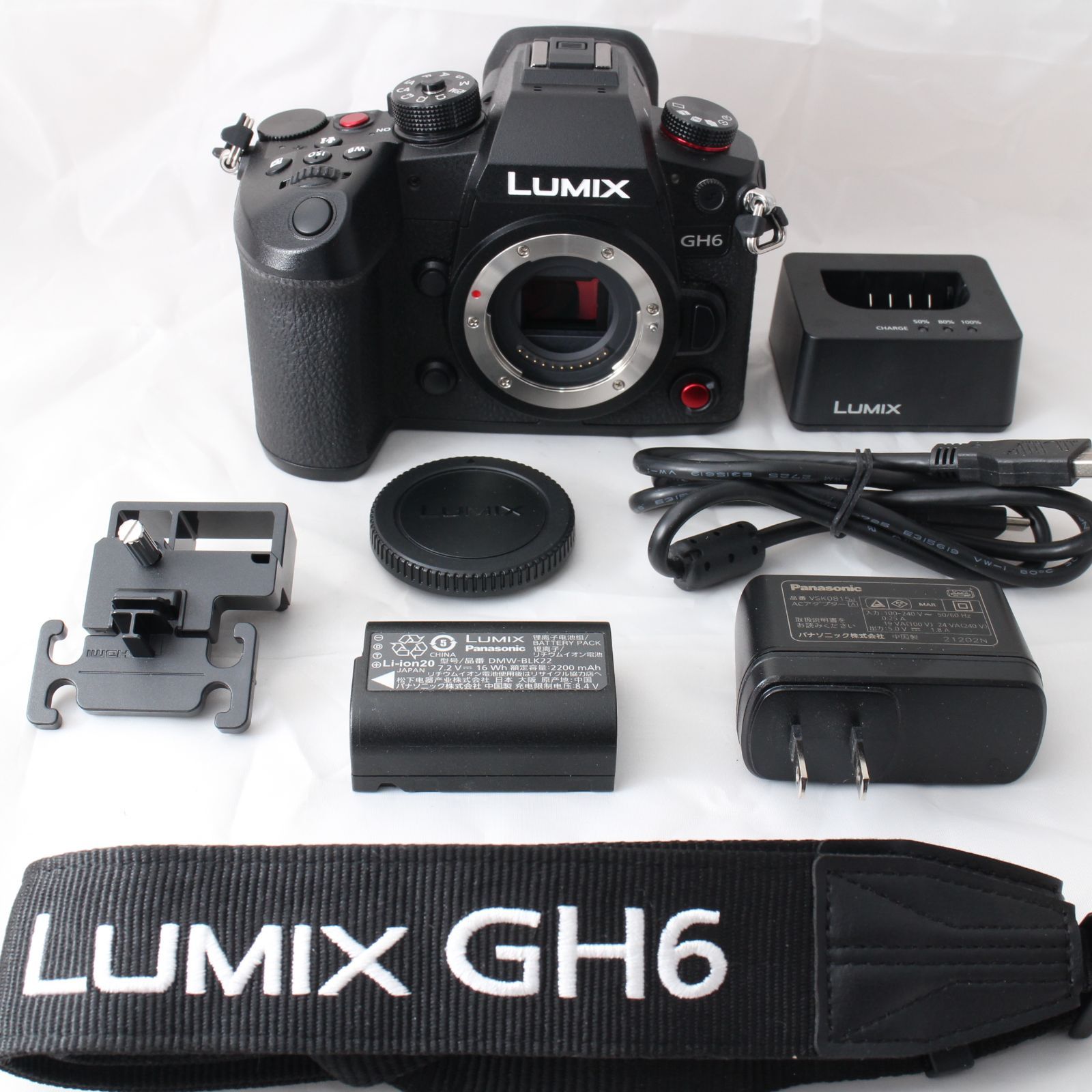 級 ショット数129 Panasonic LUMIX GH6 ボディ DC-GH6 パナソニック ミラーレス一眼カメラ ルミックス R291