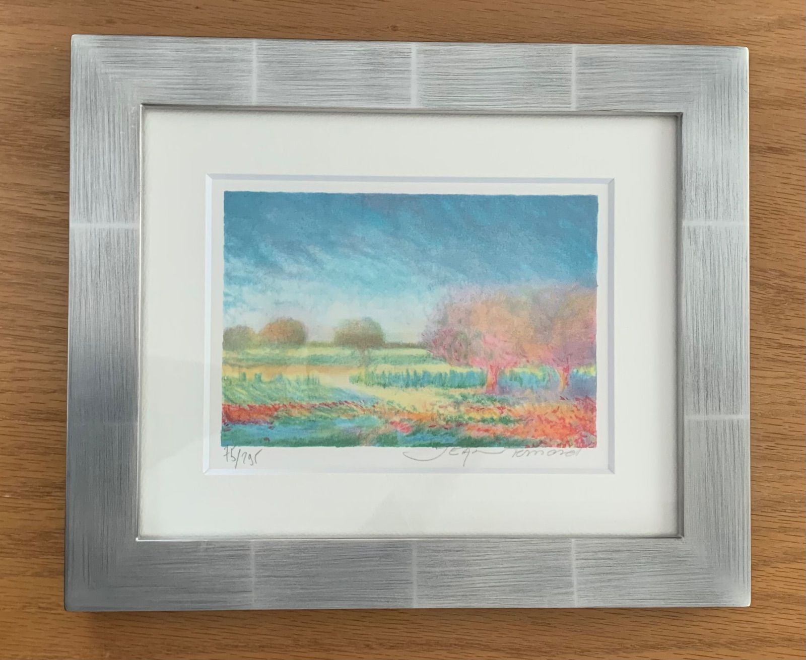 リトグラフ。クロードマヌキャン作 リトグラフ。クロードマヌキャン作 真作 リトグラフ クロード