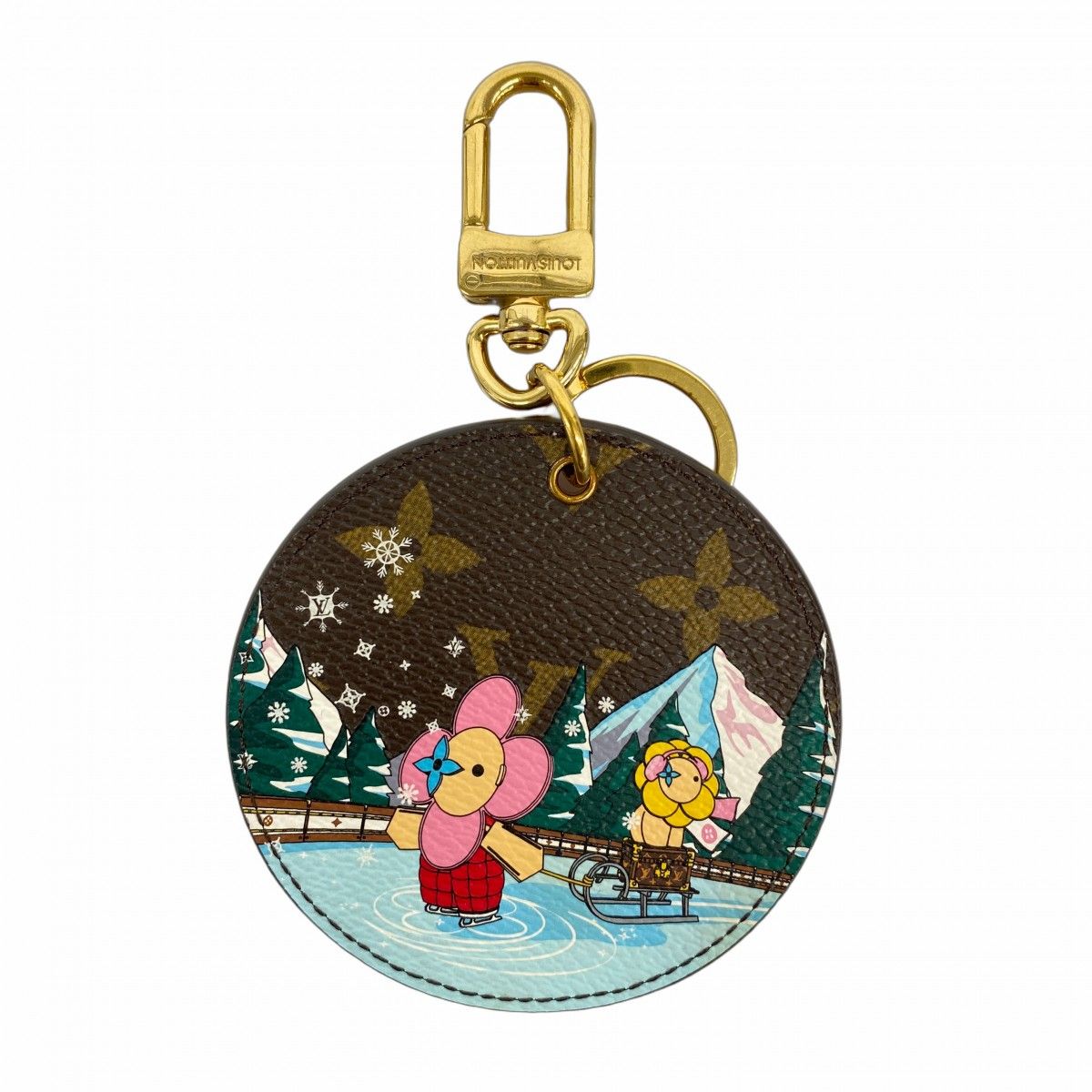 5id4787-h】ルイヴィトン キーホルダー モノグラム ヴィヴィエンヌ  