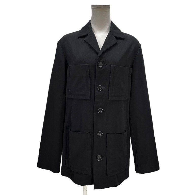 Y's for men yohji yamamoto 黒 ウールギャバジン デザイン