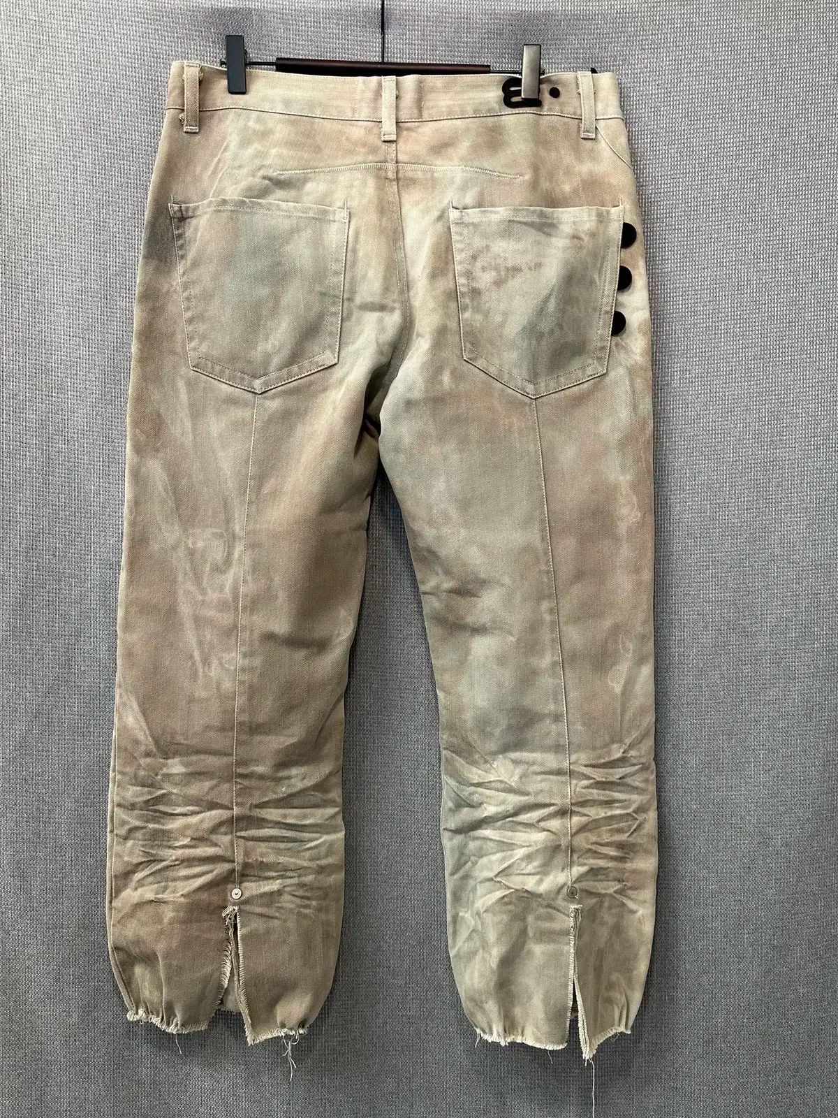 E ー PLAY ダメージ ウォッシング パンツ