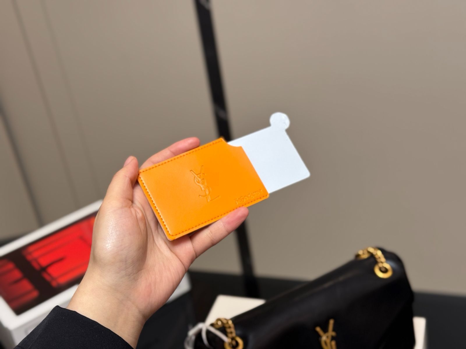 今日特価】Saint Laurent Calypso アームチェーンバッグ（羊皮紋