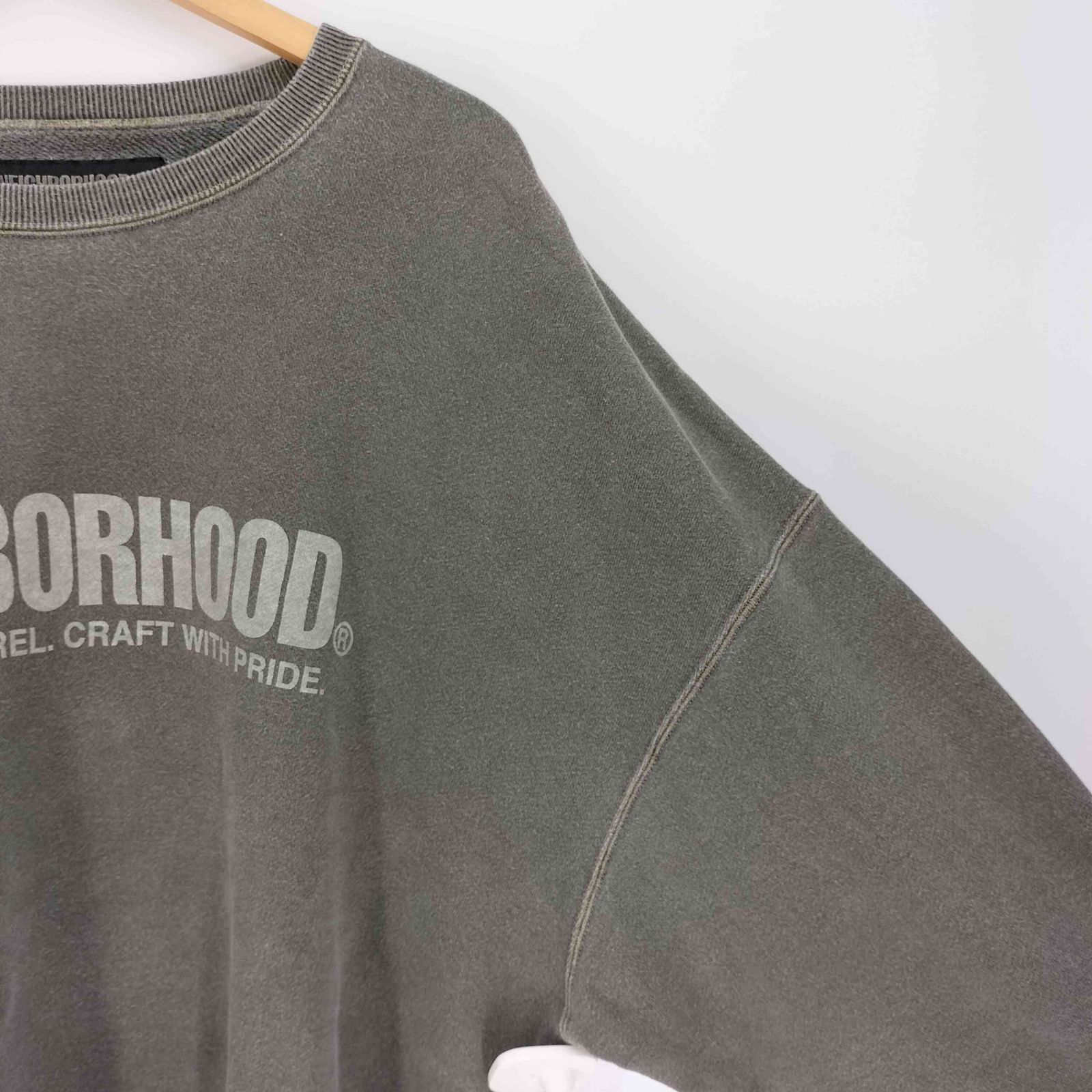 ネイバーフッド NEIGHBORHOOD 23AW PIGMENT DYED SWEATSHIRT LS