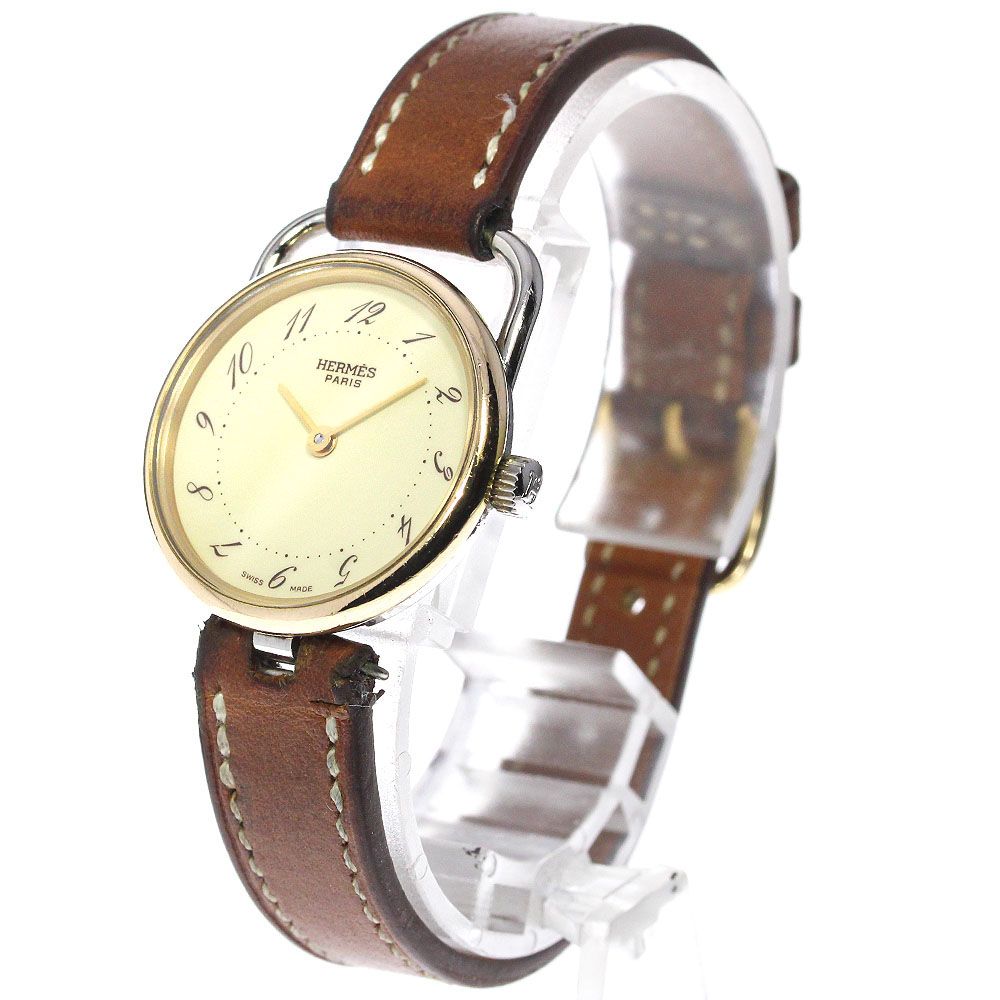 HERMÈS エルメス アルソー レディース 腕時計 AR3.210 クォーツ HERMES】エルメス『アルソー』AR3.210 レディース クォーツ 1