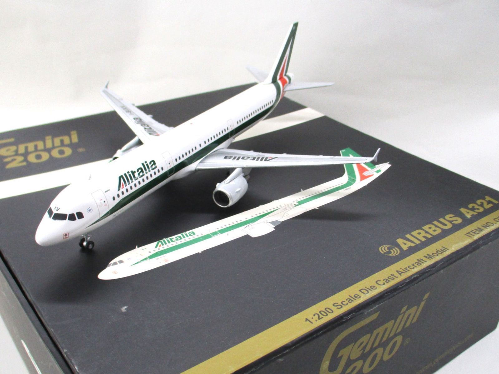 ジェミニ 1/200 エアバス A321 アリタリア航空 I-BIXV
