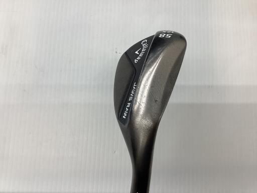 キャロウェイ JAWS RAW ブラック 58° 12°X ウェッジ WG Dynamic G フレックスS メンズ 男性用 右利き 右用 Cランク ゴルフクラブ