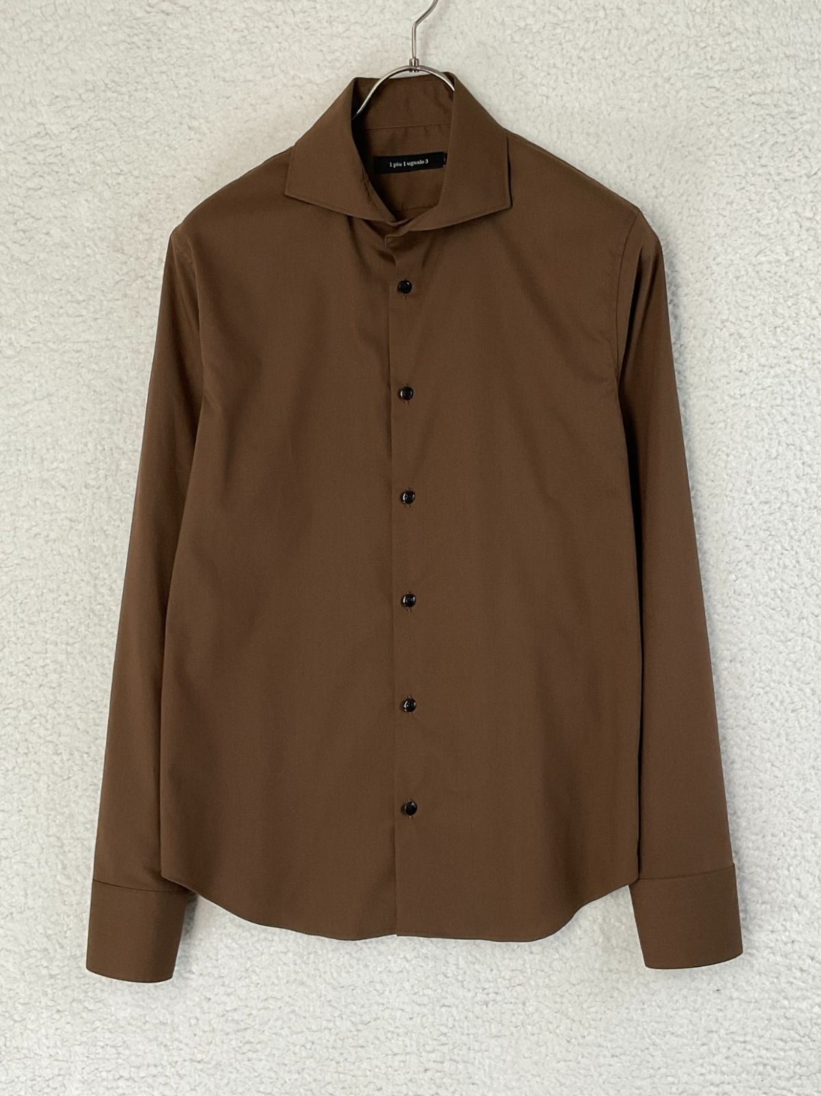 【1PIU1UGUALE3】プレーンシャツ 1piu1uguale3(ウノピゥウノウグァーレトレ) プレーンシャツ