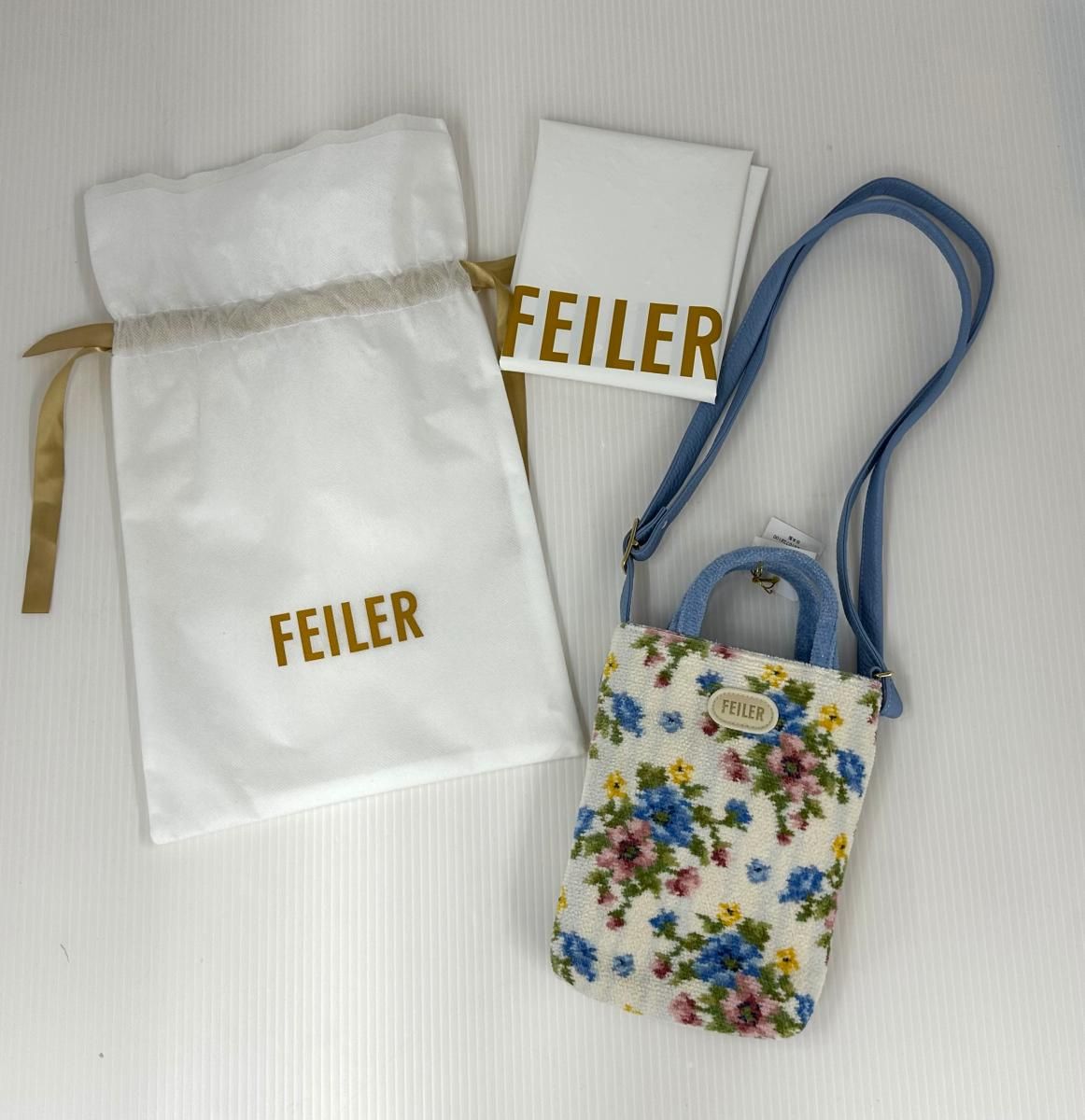 FEILER フェイラー ミニショルダーバッグ ウィズポピーズ 2506214