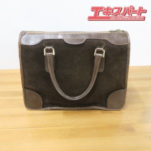 GUCCI グッチ Old GUCCI オールドグッチ スエード ボストンバッグ ミニ