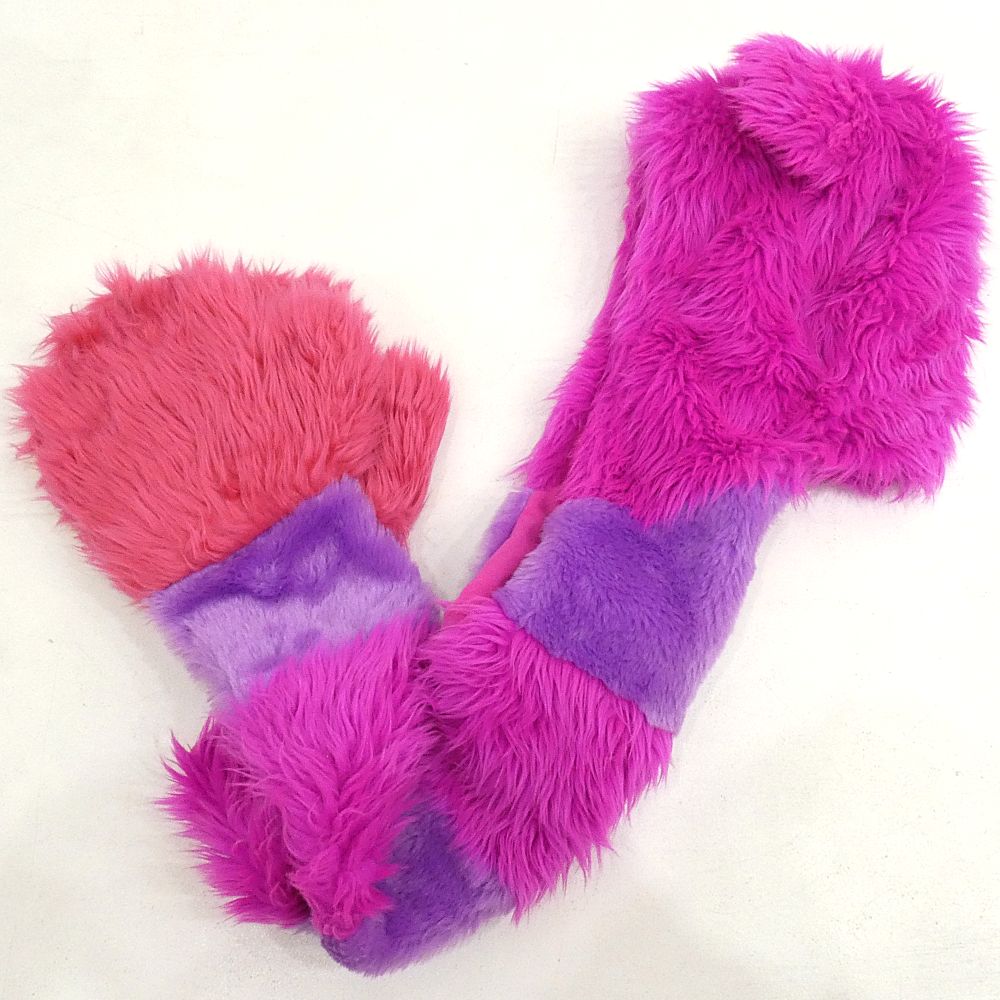 小牧店】Disney チェシャ猫 マフラーキャップ しっぽ セット 【I743