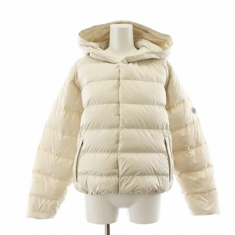 オーチバル ORCIVAL オーシバル 24AW ライトダウンフードブルゾン HOODED BLOUSON ダウンジャケット アウター 2 白 ホワイト OR-A0604 |AN36