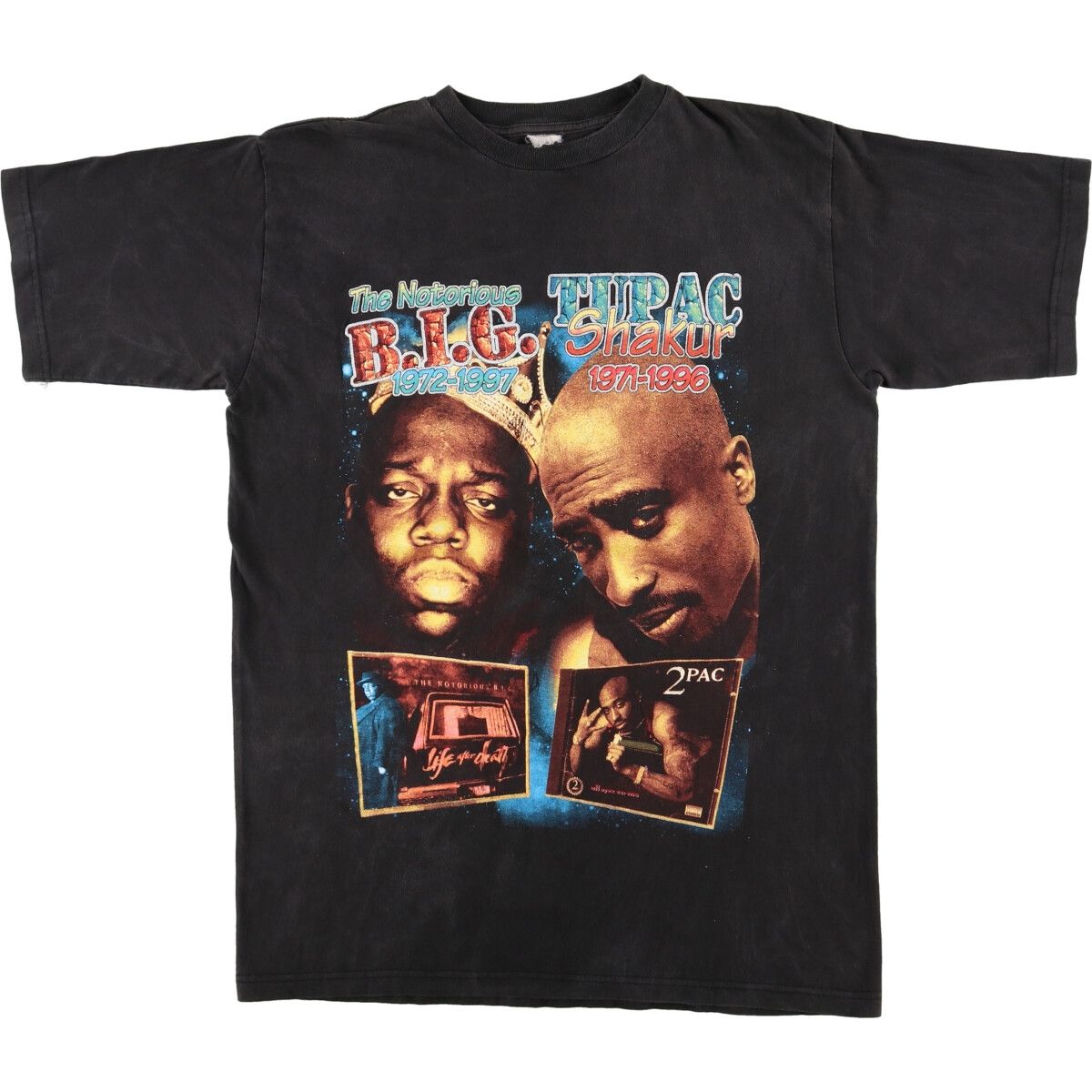 古着 90年代 THE NOTORIUS B.I.G. ノートリアスビッグ 2PAC トゥー