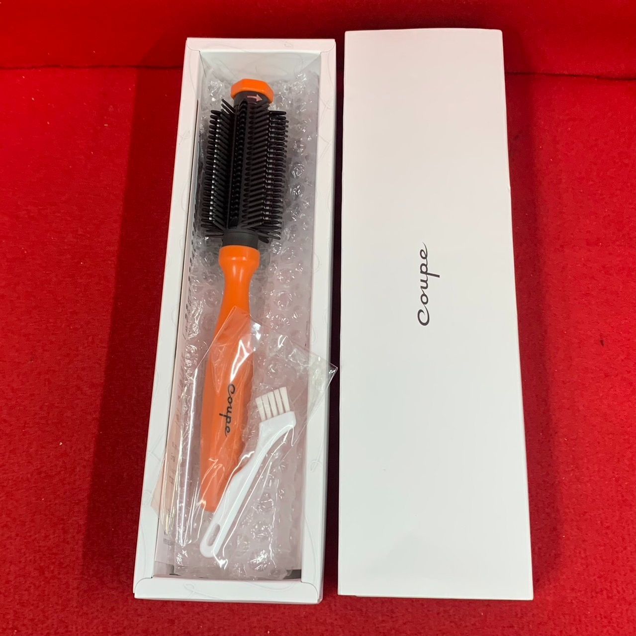 新品】Coupe クープ ローリング型ヘアカットレザー ケープ付き