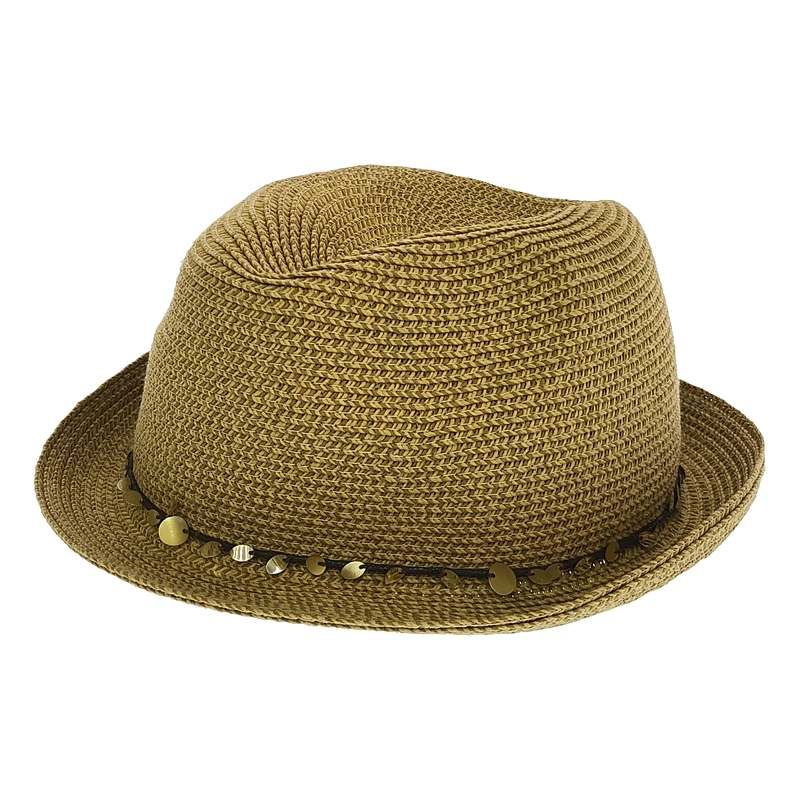 Tommy Bahama / トミーバハマ | 装飾 ペーパー ハット 帽子 | one size | ベージュ | レディース