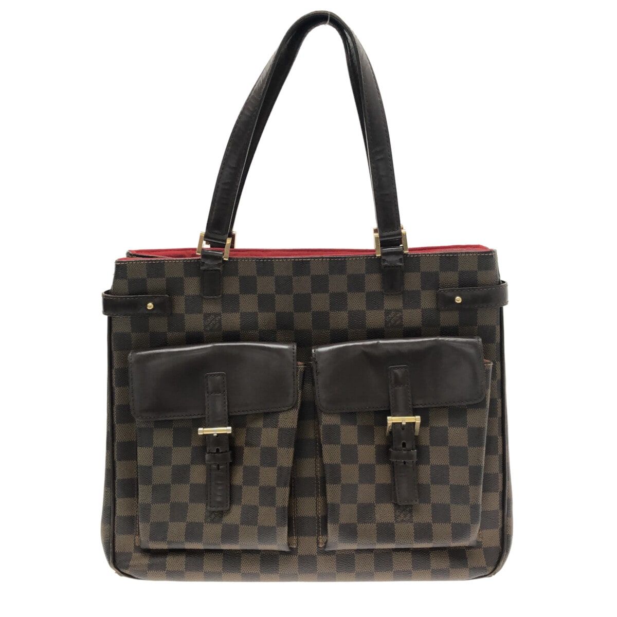 LOUIS VUITTON(ルイヴィトン) トートバッグ ダミエ ユゼス N51128 エベヌ ダミエキャンバス - メルカリ