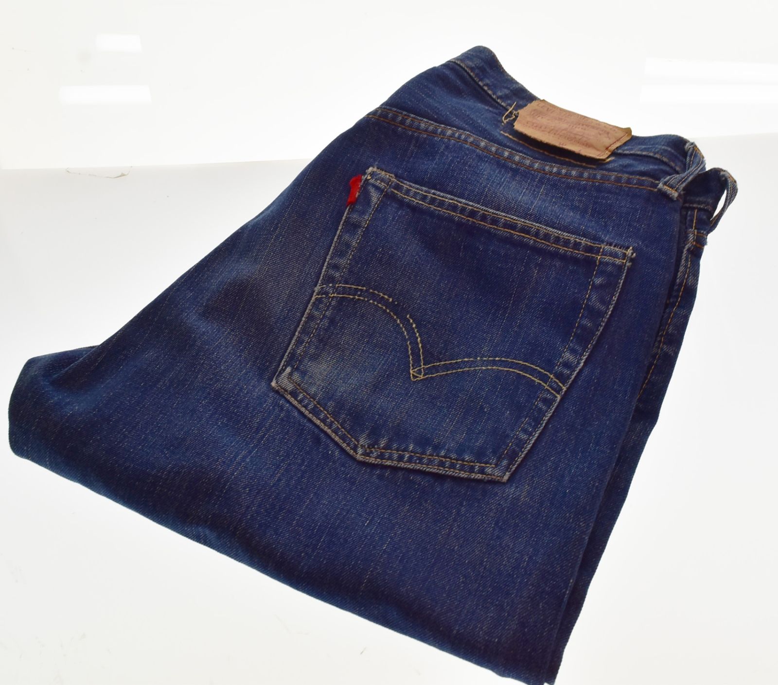リーバイス Levi's 60's 505 BIG E デカ文字 505 濃紺 耳なし SCOVILL