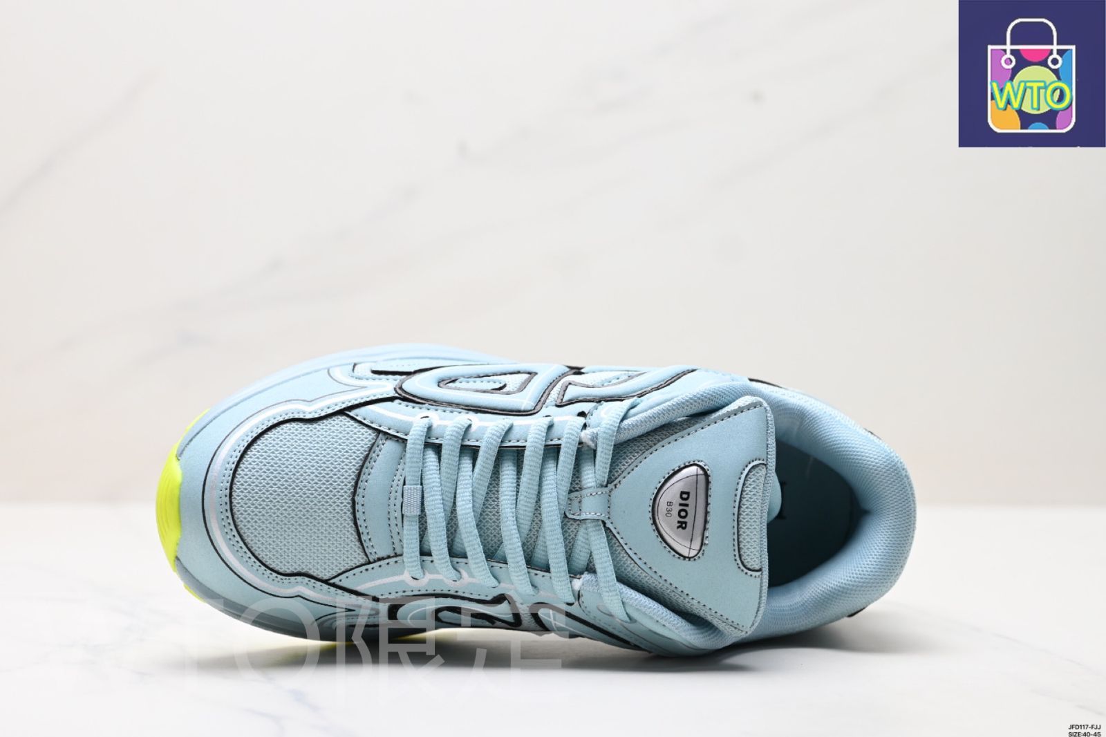 【メッシュ素材で軽くて爽やか♪】Dior スニーカー Dior（ディオール）B30 メッシュ生地厚底レース付きレジャーロー