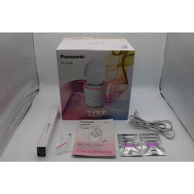 新品未使用　Panasonic パナソニック　ナノケア EH-SA98 概要 スチーマー ナノケア / W温冷エステ EH-SA98 | フェイスケア