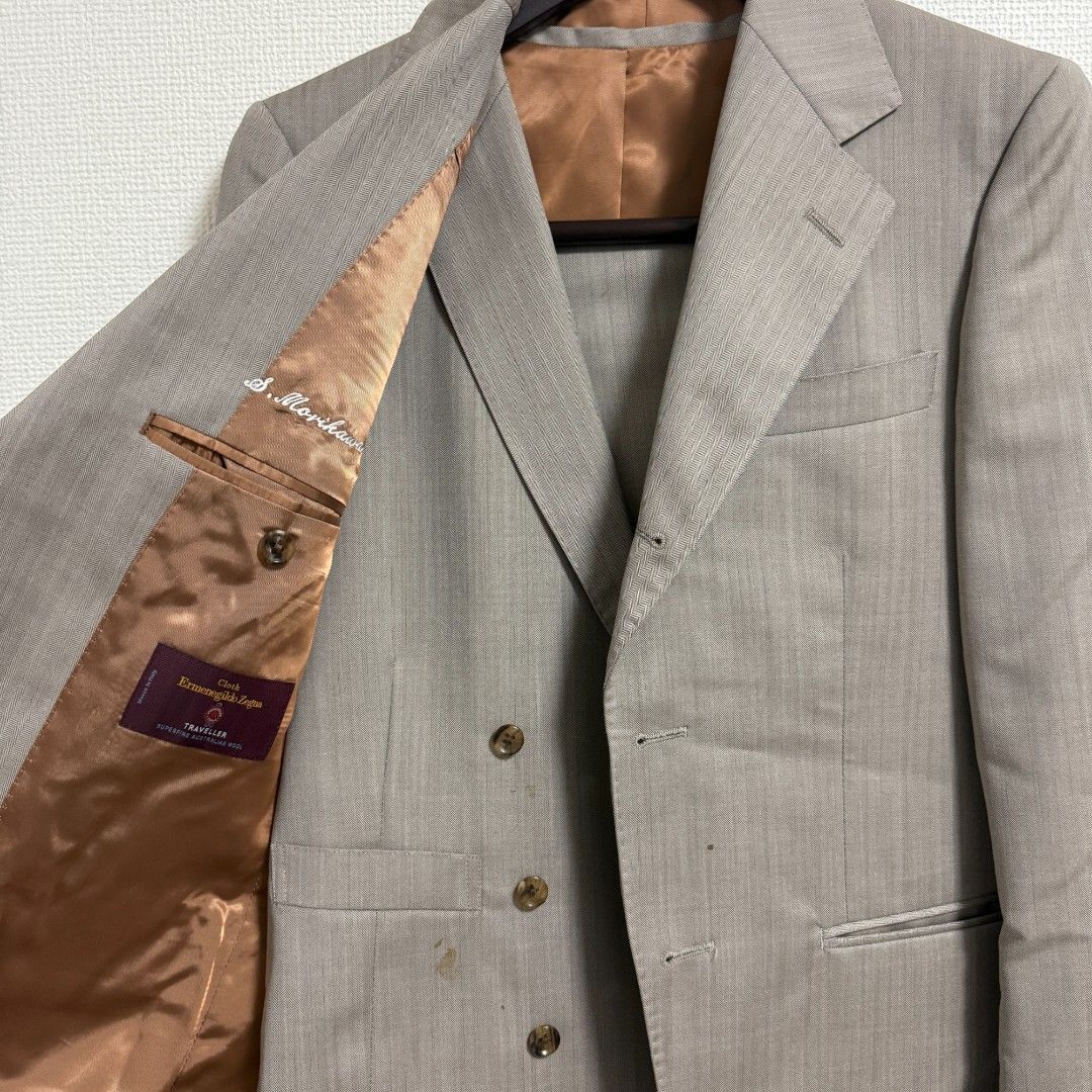 最終値下げトゥモローランド ゼニア ヘリンボーン スーツ セットアップ グレー 最終値下げトゥモローランド ゼニア ヘリンボーン スーツ セットアップ