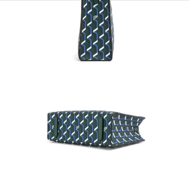 3】ROSA.K CABAS MONOGRAM DAY TOTE BAG BLUE MOUNTAIN sizeSM