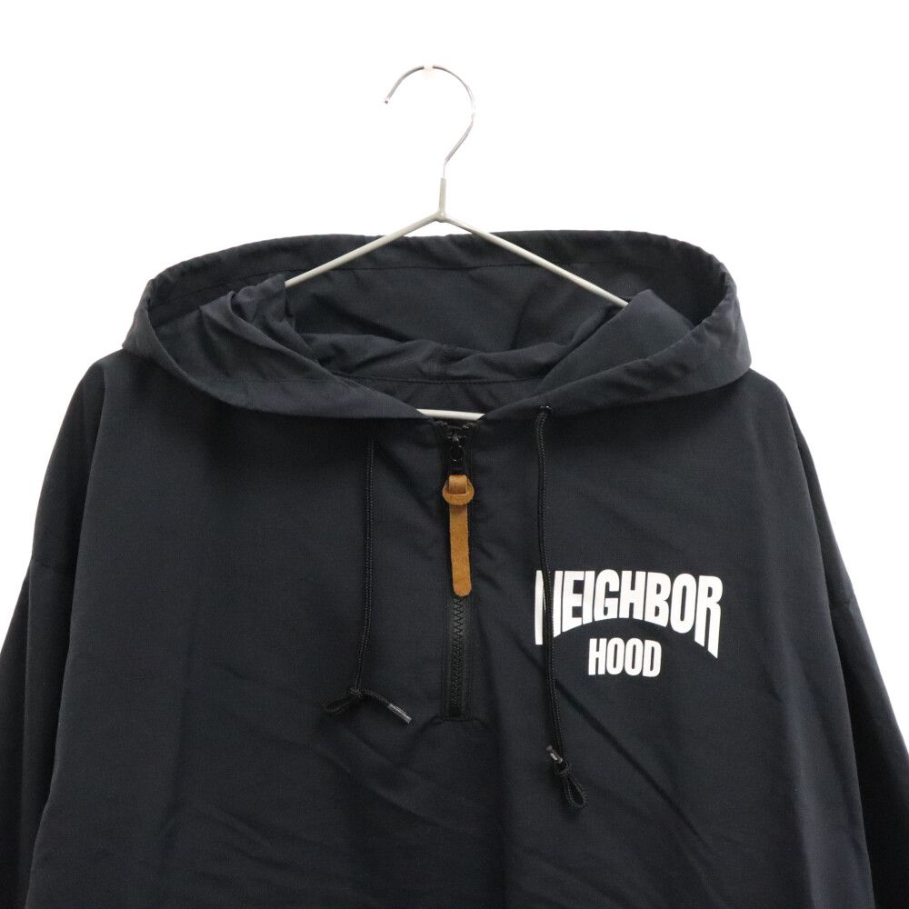 NEIGHBORHOOD (ネイバーフッド) 23SS ANORAK JACKET アノラック ジャケット ブラック 231TSNH-JKM03 -  メルカリ