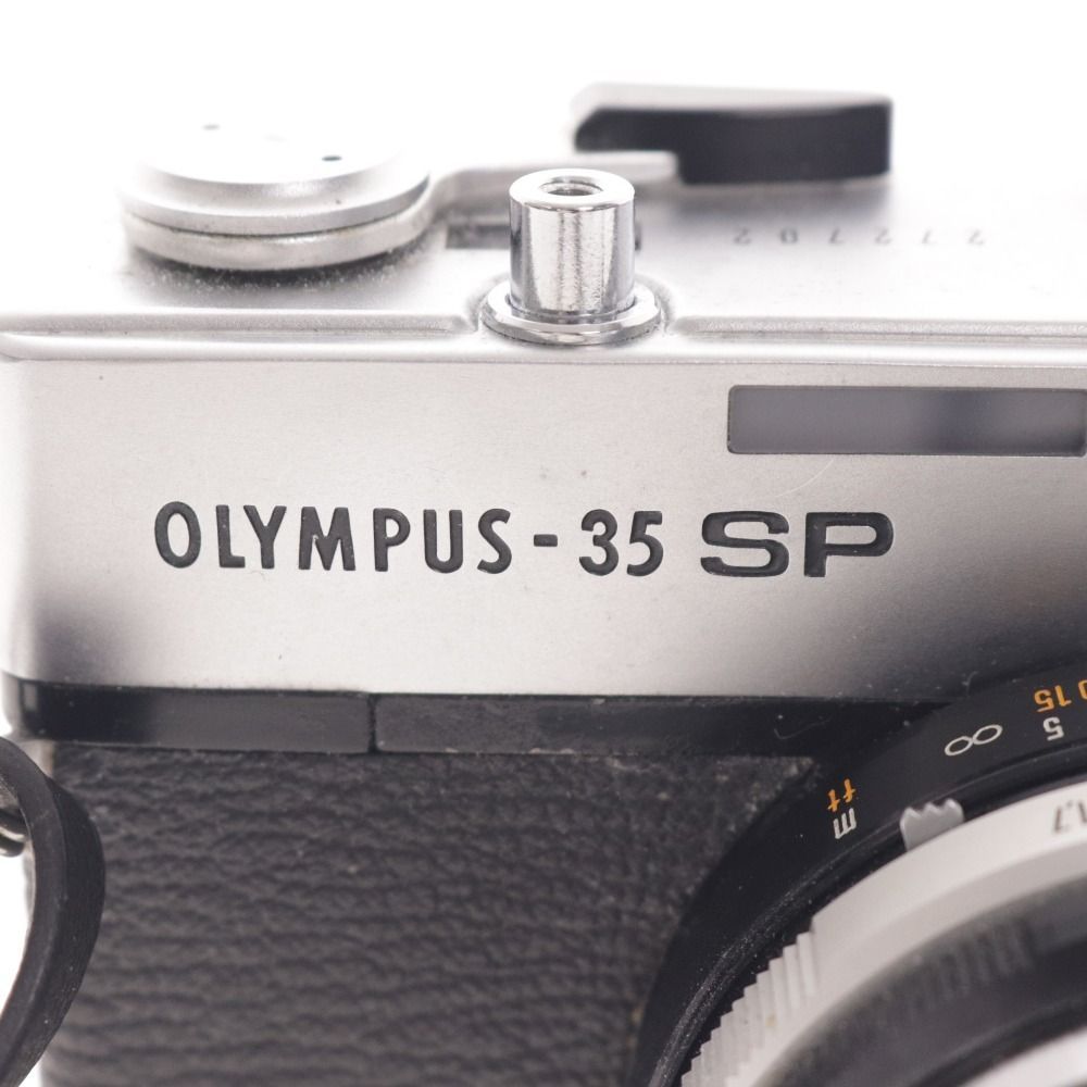 OLYMPUS オリンパス35 SP フィルムカメラ OLYMPUS TRIP35 ブラック / D.Zuiko 40mm F2.8 ネガフィルム付
