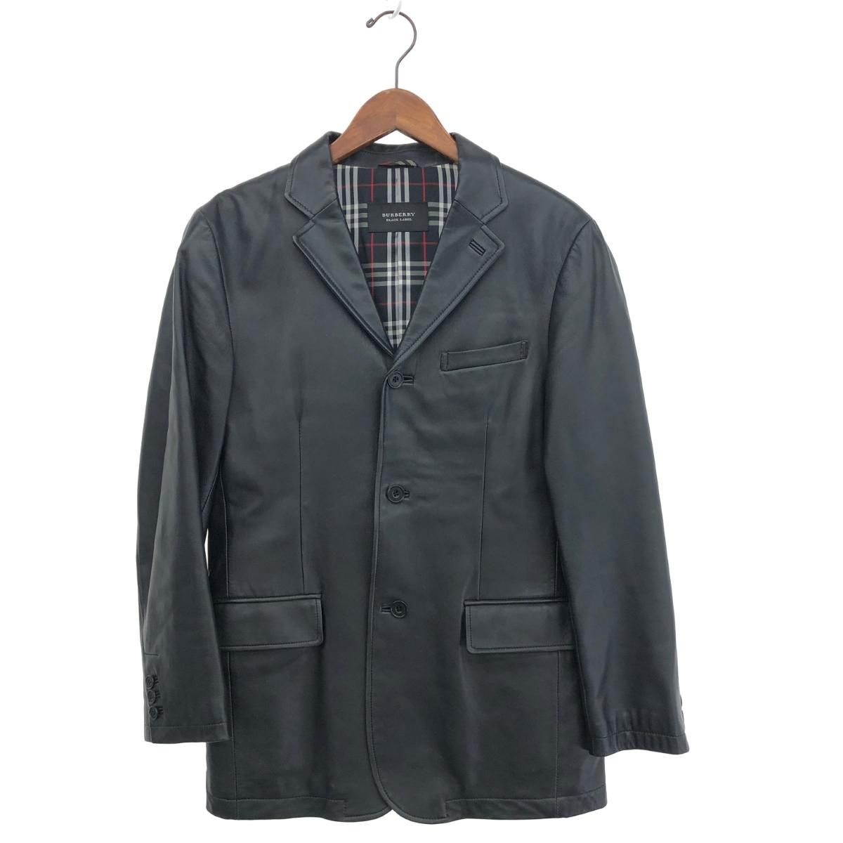 BURBERRY BLACK LABEL バーバリーブラックレーベル レザージャケット