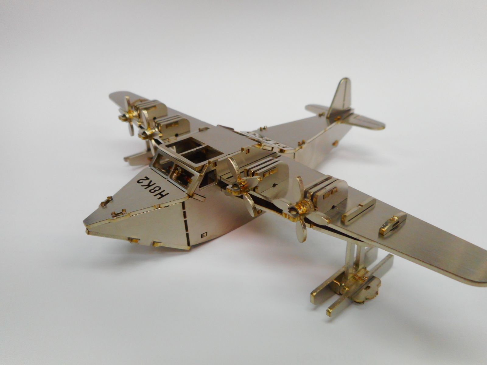 プレコの立体パズル(完成品) 二式大艇(二式飛行艇) 商品番号