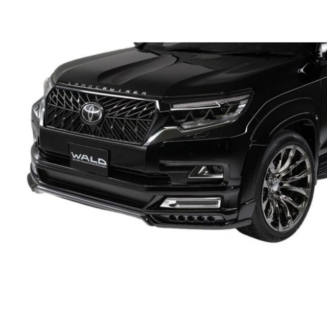 WALD BLACK BISON TOYOTA トヨタ ランドクルーザー プラド 150系 GDJ15 W TRJ150W フロントスポイラー H29.9- ヴァルド エアロ パーツ