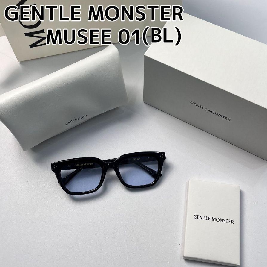 GENTLE MONSTER ジェントルモンスター サングラス Musee 01(BL) - メルカリ