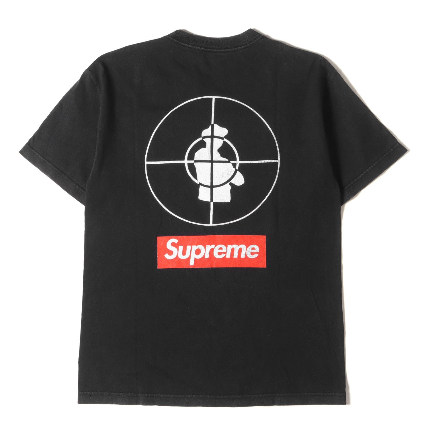 Supreme シュプリーム Tシャツ サイズ:M 06SS Public Enemy ターゲット ボックスロゴ クルーネック 半袖Tシャツ  Mugshots Tee ブラック 黒 トップス カットソー【メンズ】 - メルカリ