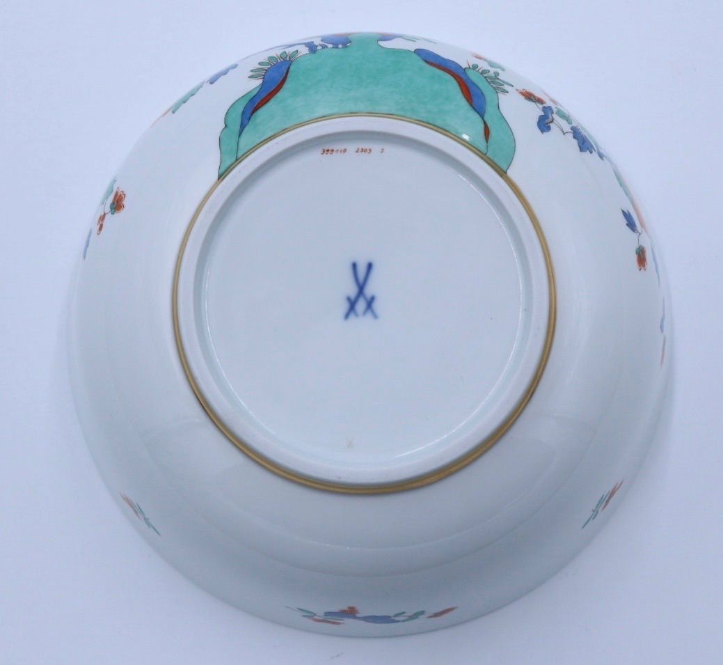 マイセン MEISSEN 柿右衛門様式 色絵花鳥文 キャンディー