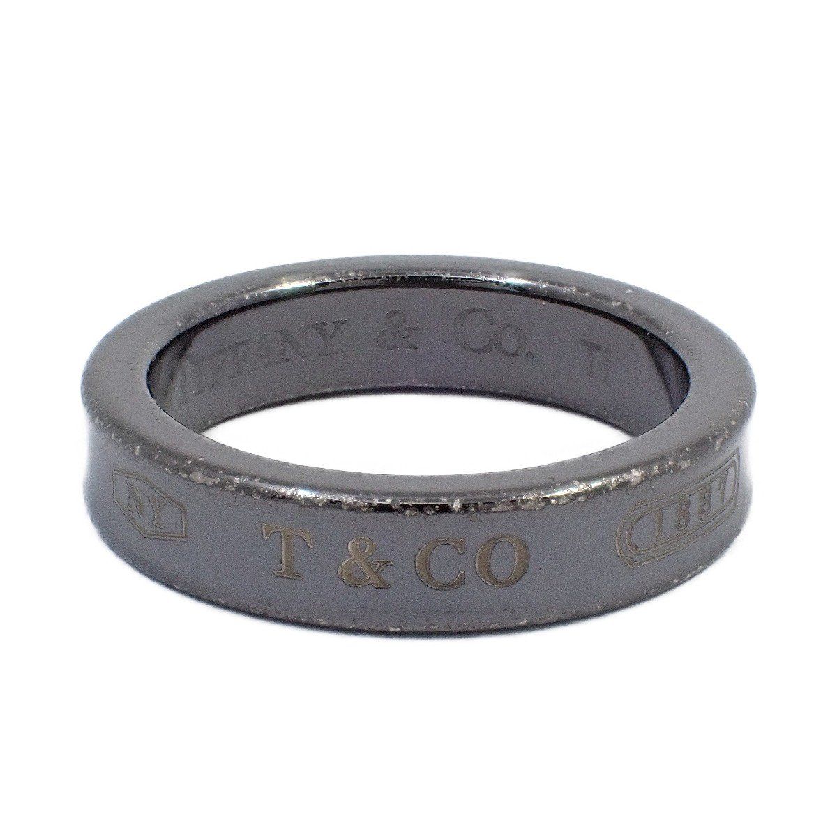 TIFFANY＆Co. ティファニー 1837 ナロー リング 指輪 チタン 7号 いおき質店