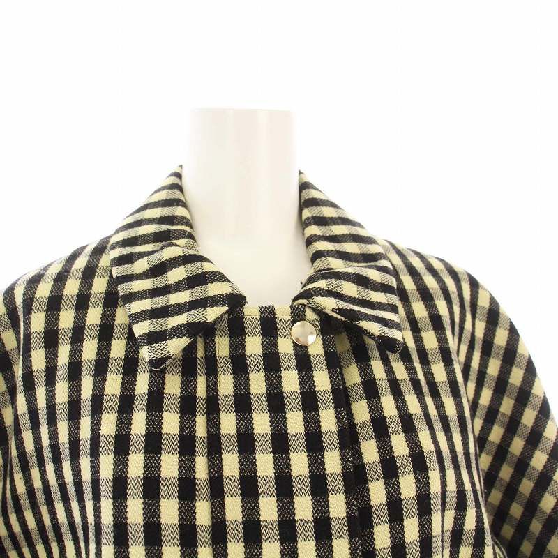 マルニ MARNI ステンカラーコート アウター ロング チェック 42 L  