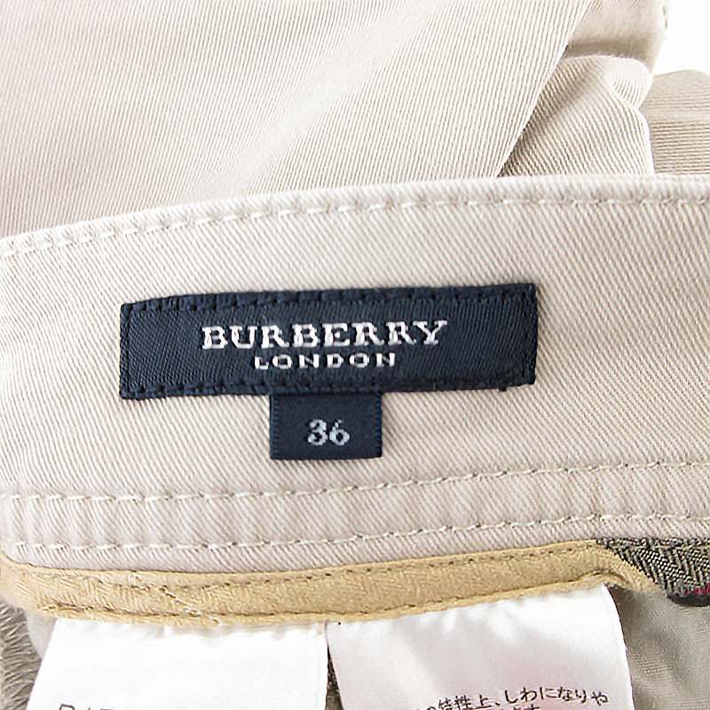バーバリー ロンドン BURBERRY LONDON 美品 カーゴパンツ スリム